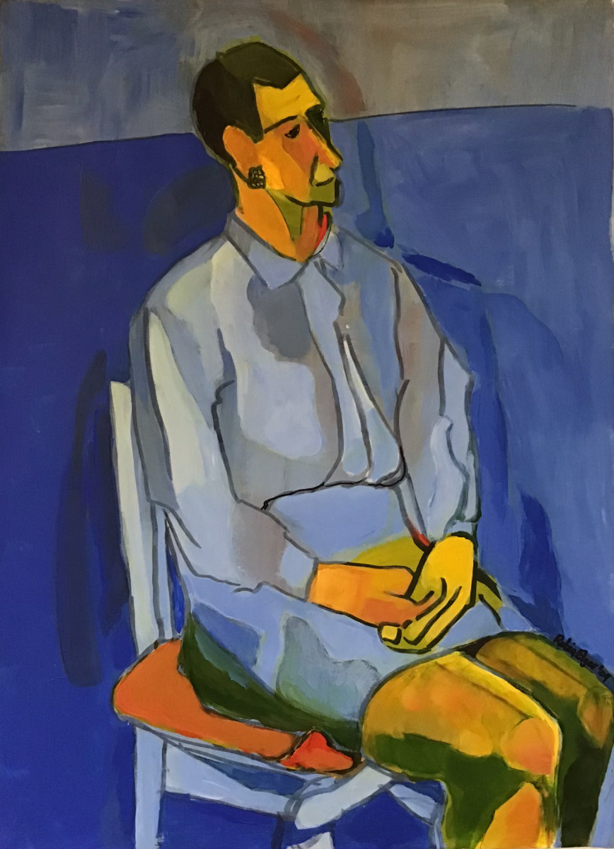123P Liz with Blue Blouse 123P Liz with Blue Blouse