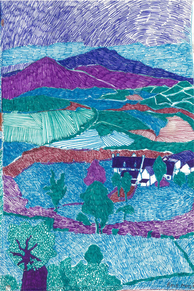 253S-B Tredomen Landscape 253S-B Tredomen Landscape
